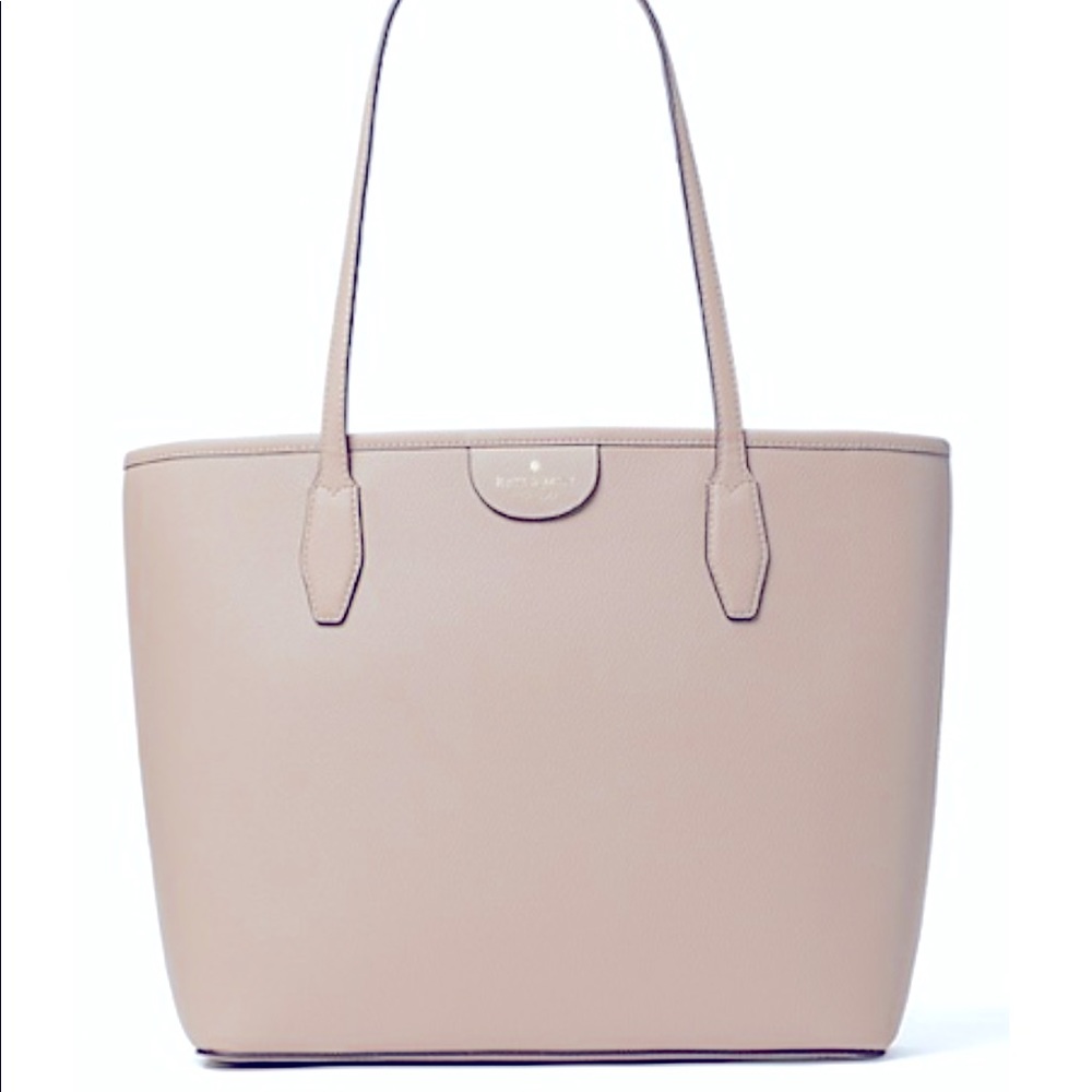Light pink Kate Spade tote.